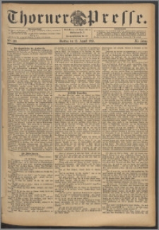 Thorner Presse 1893, Jg. XI, Nro. 196