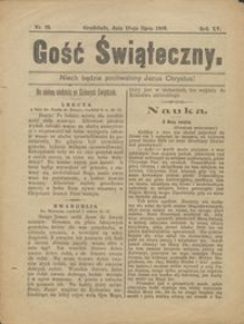 Gość Świąteczny 1909.07.18 R. XV nr 29