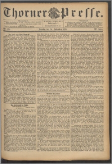 Thorner Presse 1893, Jg. XI, Nro. 225 + Beilage
