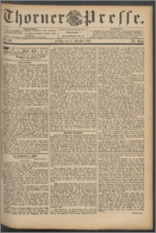 Thorner Presse 1893, Jg. XI, Nro. 253