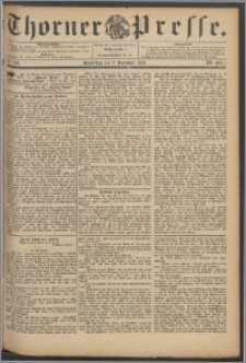 Thorner Presse 1893, Jg. XI, Nro. 258