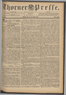 Thorner Presse 1893, Jg. XI, Nro. 279