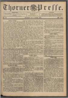 Thorner Presse 1894, Jg. XII, Nro. 28