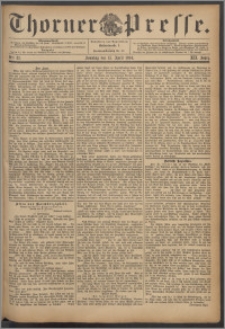 Thorner Presse 1894, Jg. XII, Nro. 87 + Beilage