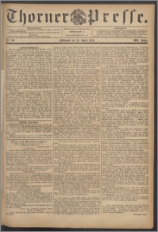 Thorner Presse 1894, Jg. XII, Nro. 89