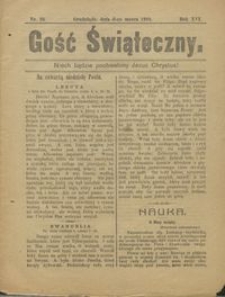 Gość Świąteczny 1910.03.06 R. XVI nr 10