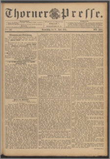 Thorner Presse 1894, Jg. XII, Nro. 142