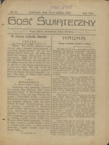 Gość Świąteczny 1910.12.18 R. XVI nr 51