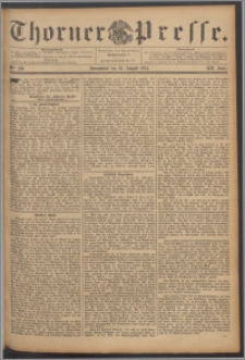 Thorner Presse 1894, Jg. XII, Nro. 198