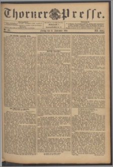 Thorner Presse 1894, Jg. XII, Nro. 221 + Beilage