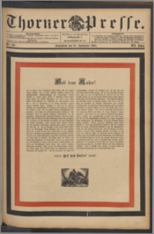 Thorner Presse 1894, Jg. XII, Nro. 222 + Beilage