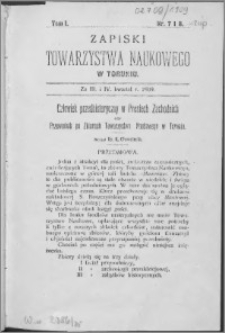 Zapiski Towarzystwa Naukowego w Toruniu, T. 1 nr 7/8, (1909)