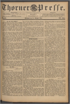 Thorner Presse 1894, Jg. XII, Nro. 249 + Beilage