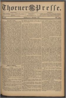 Thorner Presse 1894, Jg. XII, Nro. 259