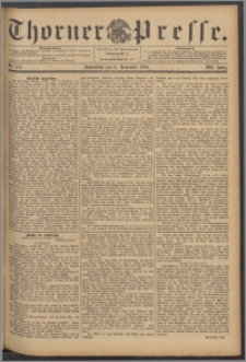 Thorner Presse 1894, Jg. XII, Nro. 270