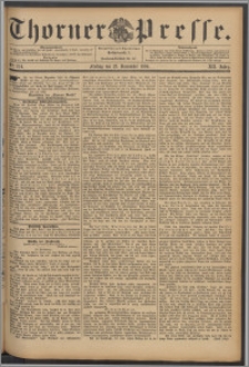 Thorner Presse 1894, Jg. XII, Nro. 274