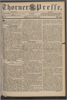 Thorner Presse 1894, Jg. XII, Nro. 277 + Beilage