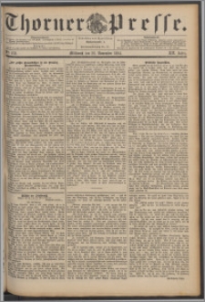 Thorner Presse 1894, Jg. XII, Nro. 278