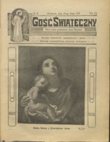 Gość Świąteczny 1914.02.22 R. XX nr 8