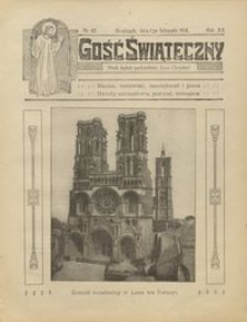 Gość Świąteczny 1914.11.01 R. XX nr 42