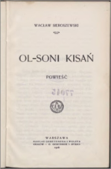 Ol-Soni Kisań : powieść