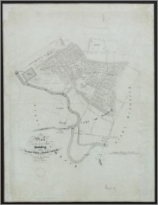Plan v. d. in d. Stadt Bromberg gelegenen Friedrich Wilhelm - und Elisabeth - Stadttheilen / Entworfen im J. 1852 durch Strumhoefel