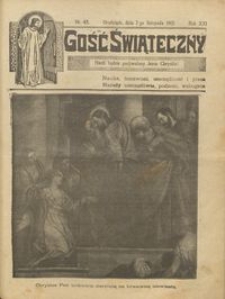 Gość Świąteczny 1915.11.07 R. XXI nr 45