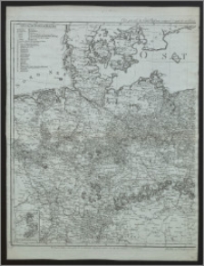 General Karte König: Preussischen Staaten nach den neuesten und zuverlÄssigsten Hülfsmitteln auf das genauste entworten und herausgegeben im Jahre 1799