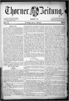 Thorner Zeitung 1880, Nro. 4