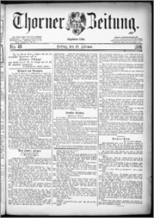 Thorner Zeitung 1880, Nro. 49