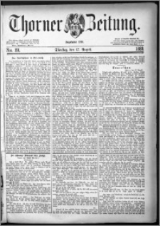 Thorner Zeitung 1880, Nro. 191