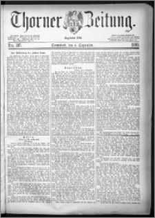 Thorner Zeitung 1880, Nro. 207