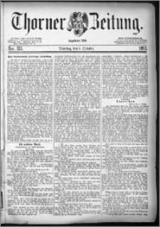 Thorner Zeitung 1880, Nro. 233