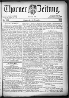 Thorner Zeitung 1880, Nro. 280 + Beilage