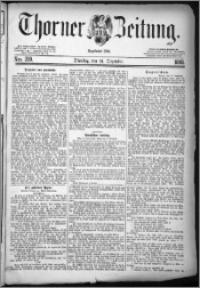 Thorner Zeitung 1880, Nro. 299