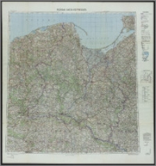 Reichsgau Danzig-Westpreussen : [mapa topograficzna]