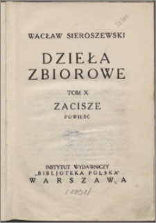 Zacisze : powieść