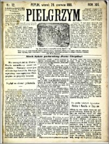 Pielgrzym, pismo religijne dla ludu 1881 nr 72