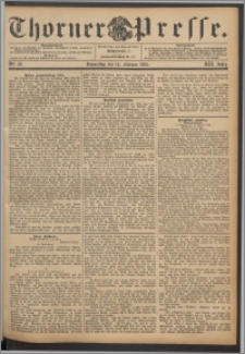 Thorner Presse 1895, Jg. XIII, Nro. 38