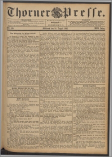 Thorner Presse 1895, Jg. XIII, Nro. 189