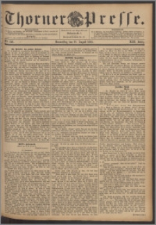 Thorner Presse 1895, Jg. XIII, Nro. 196