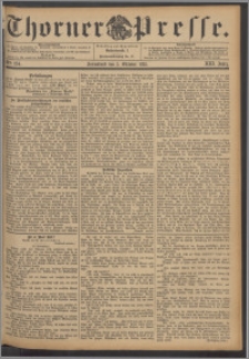 Thorner Presse 1895, Jg. XIII, Nro. 234