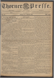 Thorner Presse 1895, Jg. XIII, Nro. 259