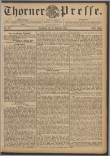 Thorner Presse 1895, Jg. XIII, Nro. 275 + Beilage