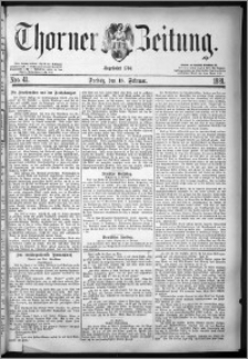 Thorner Zeitung 1881, Nro. 41