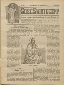 Gość Świąteczny 1924.02.10 R. XXVIII nr 6