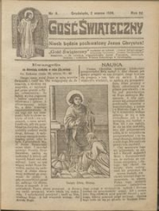 Gość Świąteczny 1924.03.02 R. XXVIII nr 9