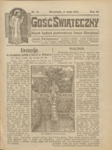 Gość Świąteczny 1924.05.11 R. XXVIII nr 19