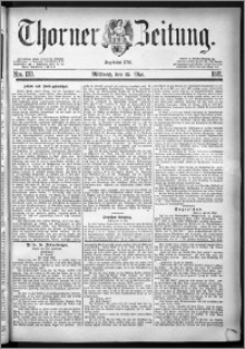Thorner Zeitung 1881, Nro. 120
