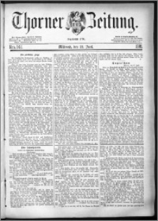 Thorner Zeitung 1881, Nro. 142